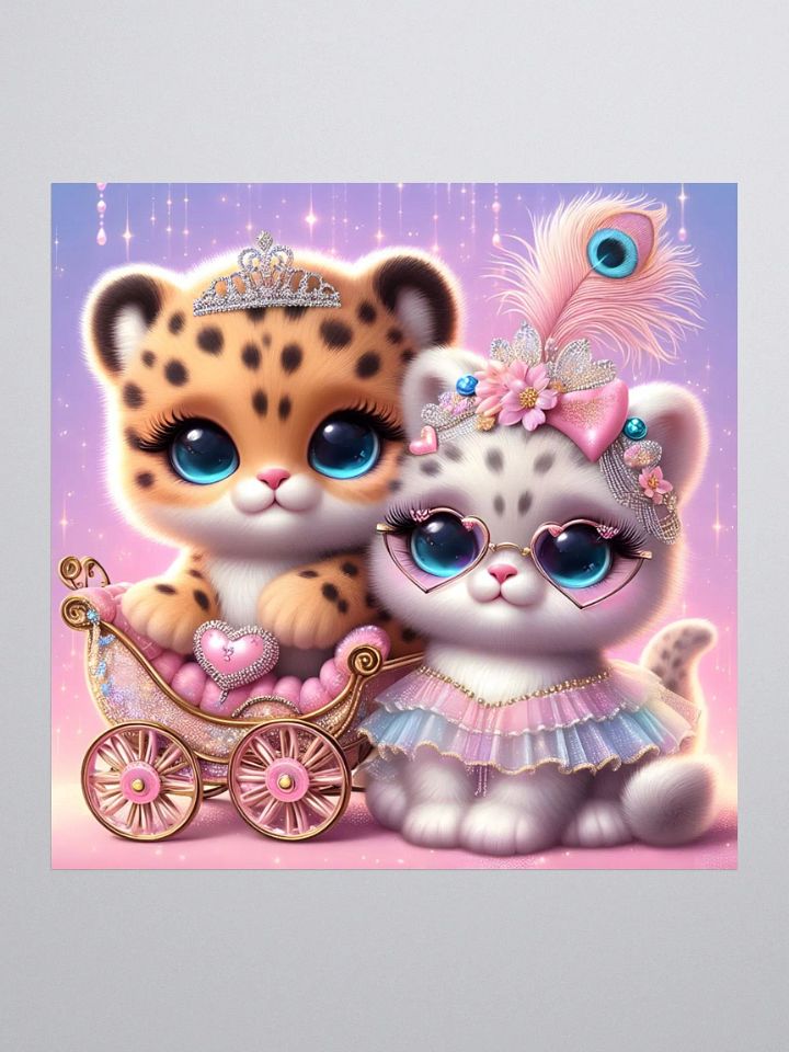 Cute Kitten Couple Sticker product image (1)