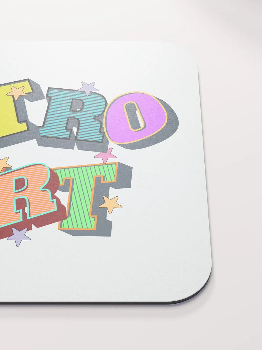 Introvert Block Letter Starry Mouse Pad product image (5)