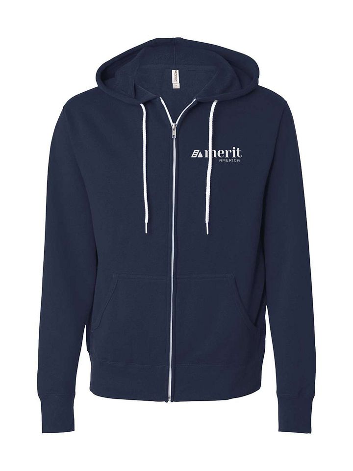 Merit America - Full Zip Hooded Sweatshirt product image (1)