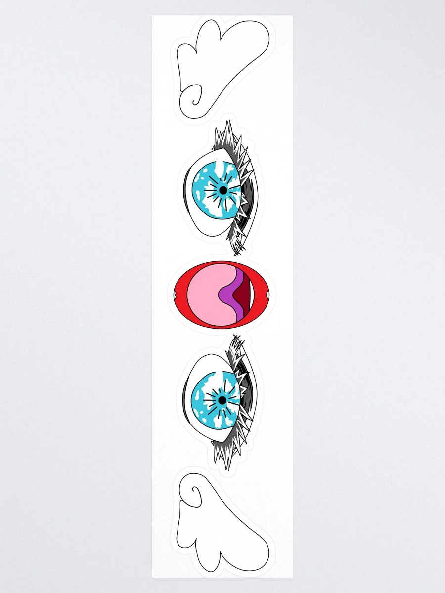 👁👄👁 Sticker product image (3)
