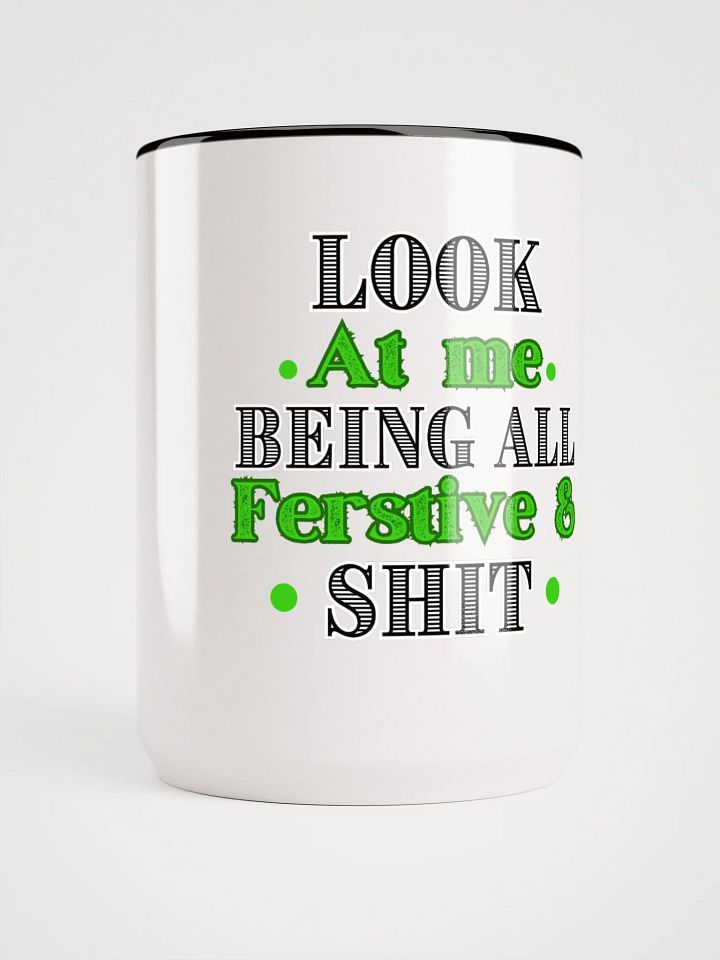 Festive Typography Ceramic Mug product image (2)