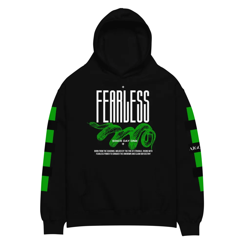 Greenx Fearless oversized Hoodie product image (5)
