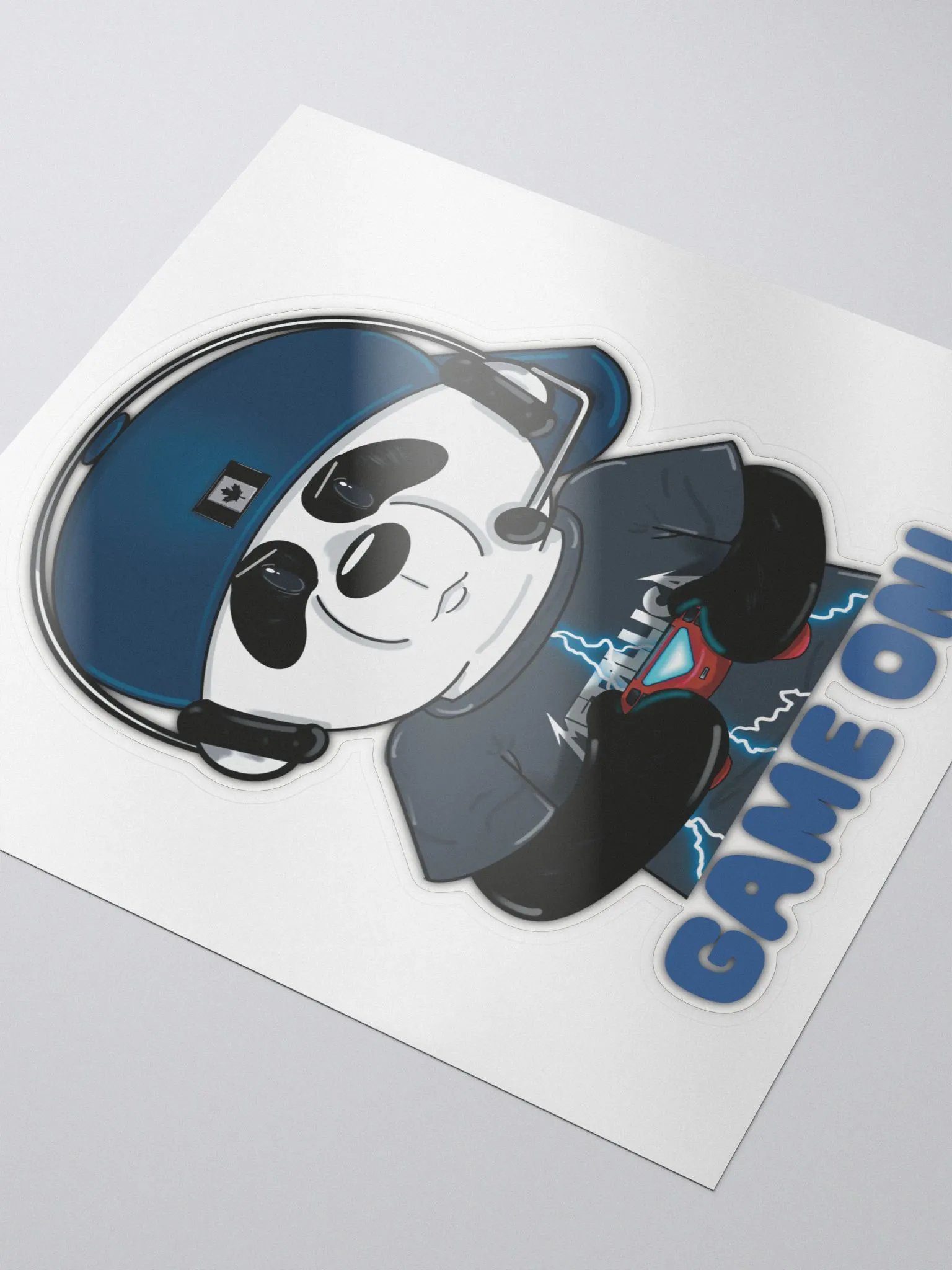PewPew Panda Sticker product image (3)