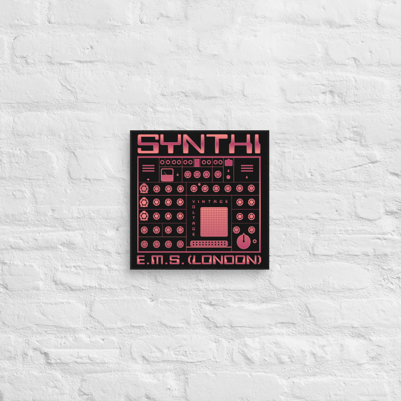 EMS Synthi Canvas Wall Art - AKS VCS3 Electronic Music Studios (Vintage Analog Synthesizer) product image (12)