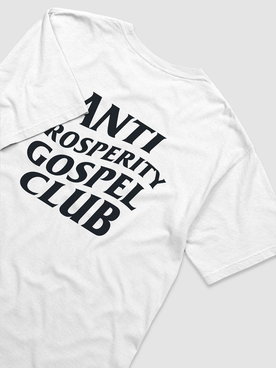 Anti-Prosperity Gospel Club (Black Logo) product image (13)