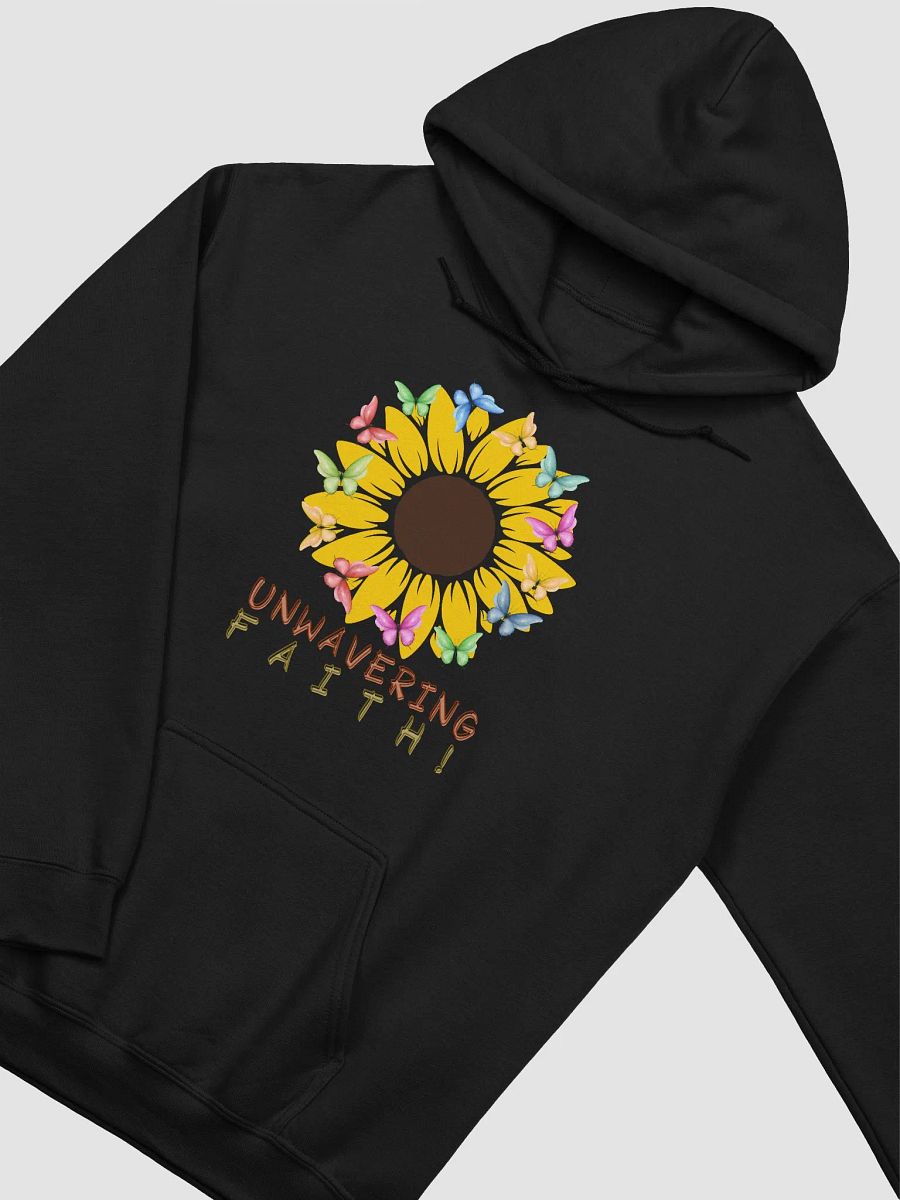 "Unwavering Faith Sunflower Hoodie" product image (8)