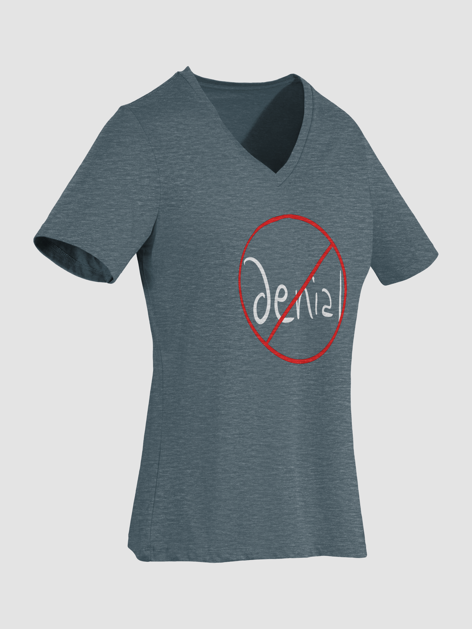 Ban Denial v-neck tee product image (27)