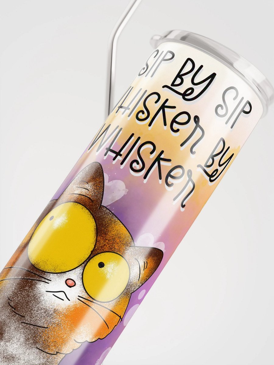Whisker Whimsy Stainless Steel Tumbler product image (4)