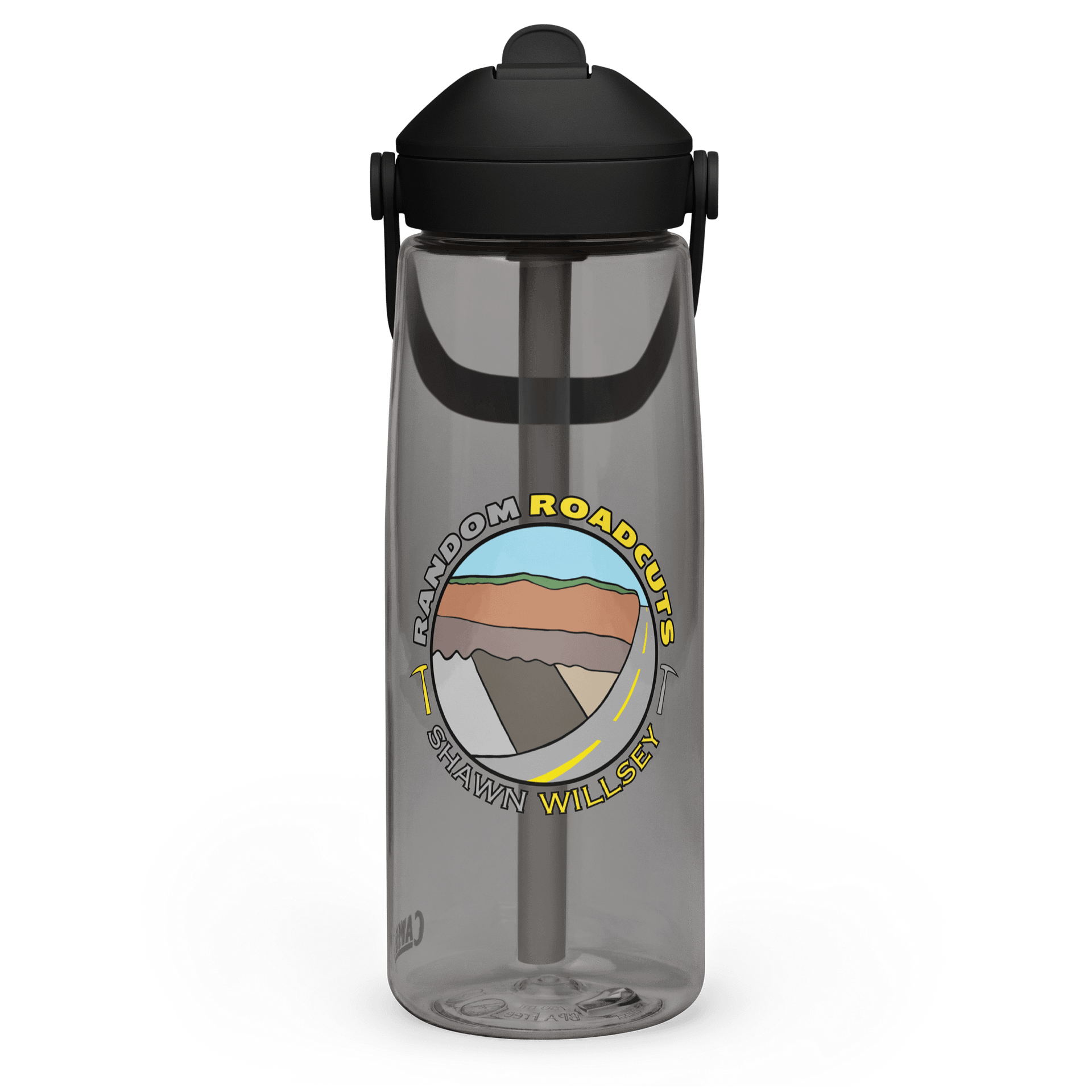 Random Roadcuts Flip Water Bottle product image (3)