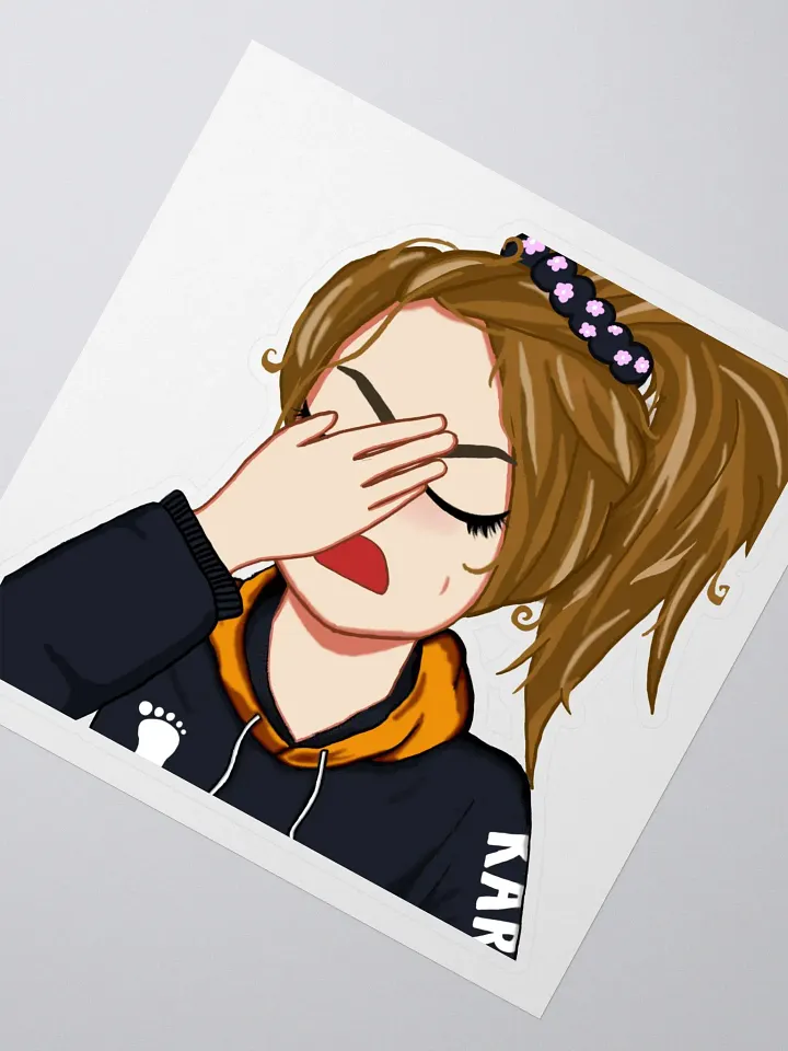 Facepalm Emote Sticker product image (2)