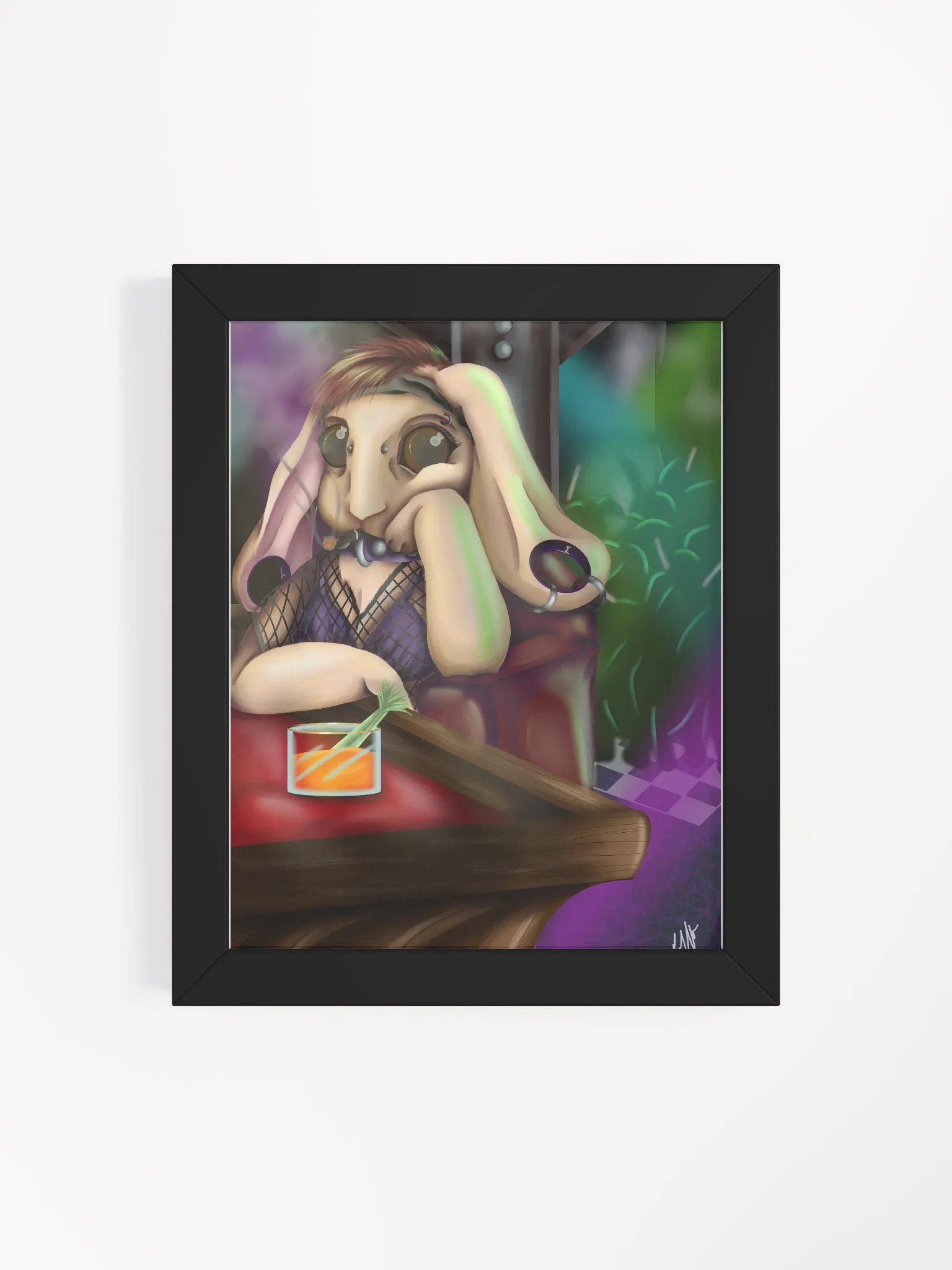 Alt Bar Bunny Framed product image (4)
