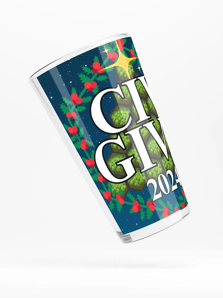 Flagship logo Pint glass product image (4)