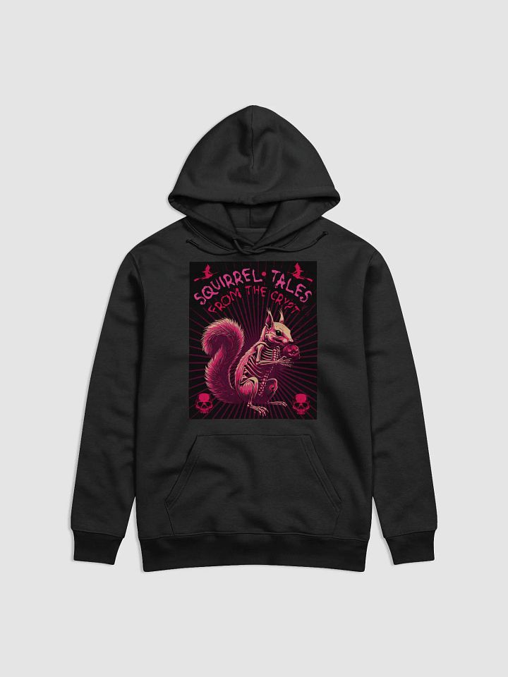 Cryptic Squirrel Skeleton Eco Hoodie product image (1)
