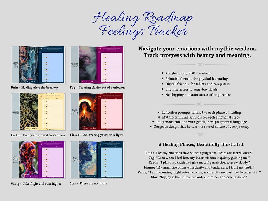 Self-Guided Healing Workbook Kit 2025 product image (4)
