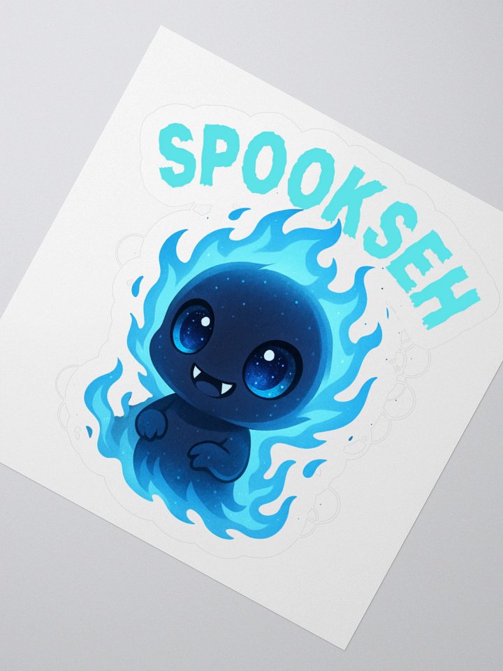 Spookseh's Fiery Creature Kiss Cut Stickers product image (5)