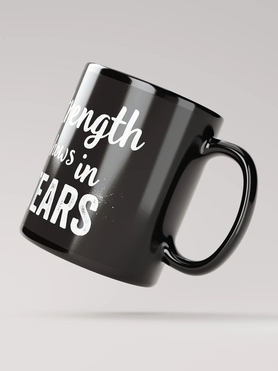 Strength Shows in Tears  – The Johnny Depp Inspired Mug That Empowers You to Embrace Vulnerability and True Courage product image (2)