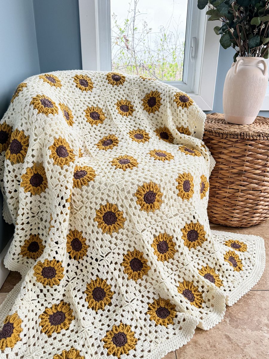 Summer Sunshine Blanket Crochet Pattern product image (7)