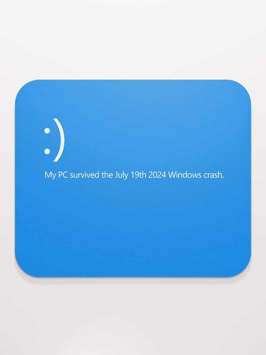 My PC Survived Mouse Pad product image (2)