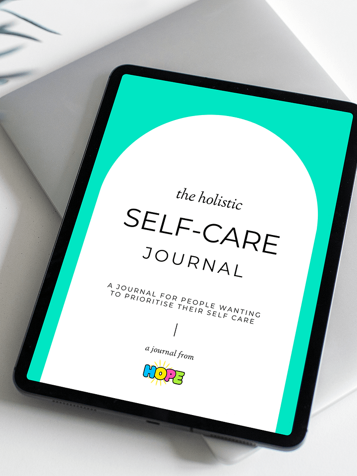 The Holistic Self-Care Journal: A Guided Tool for Total Well-Being product image (1)