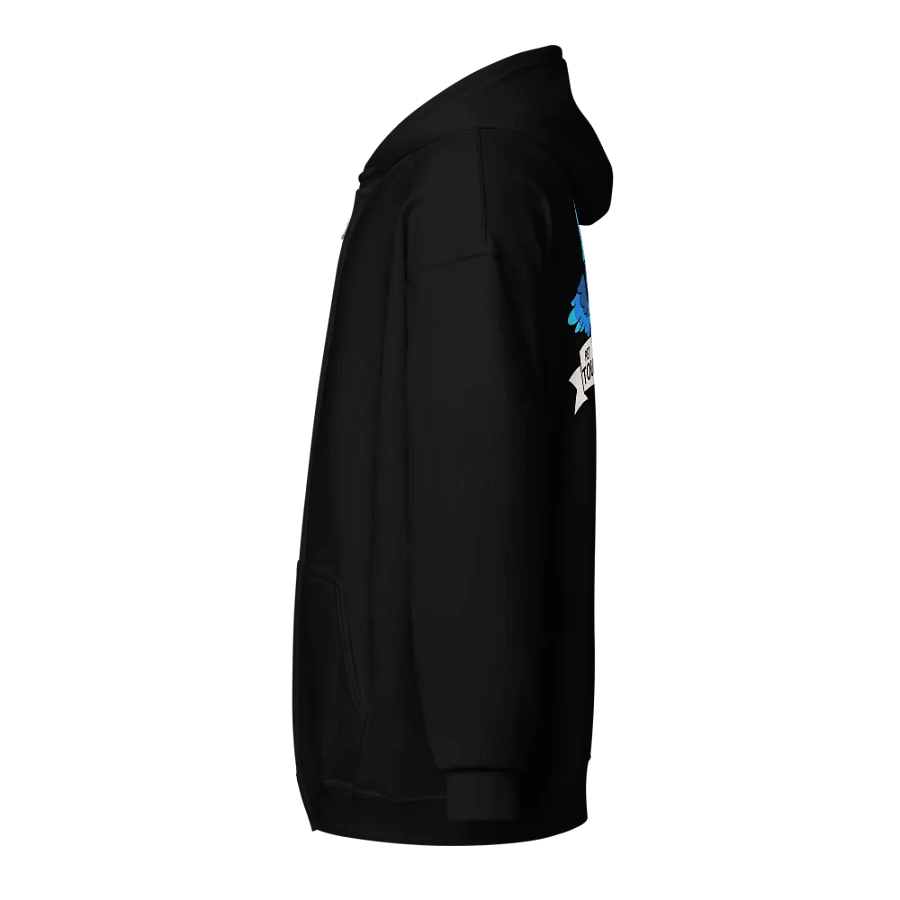 Blue Logo Zip Up Hoodie product image (3)