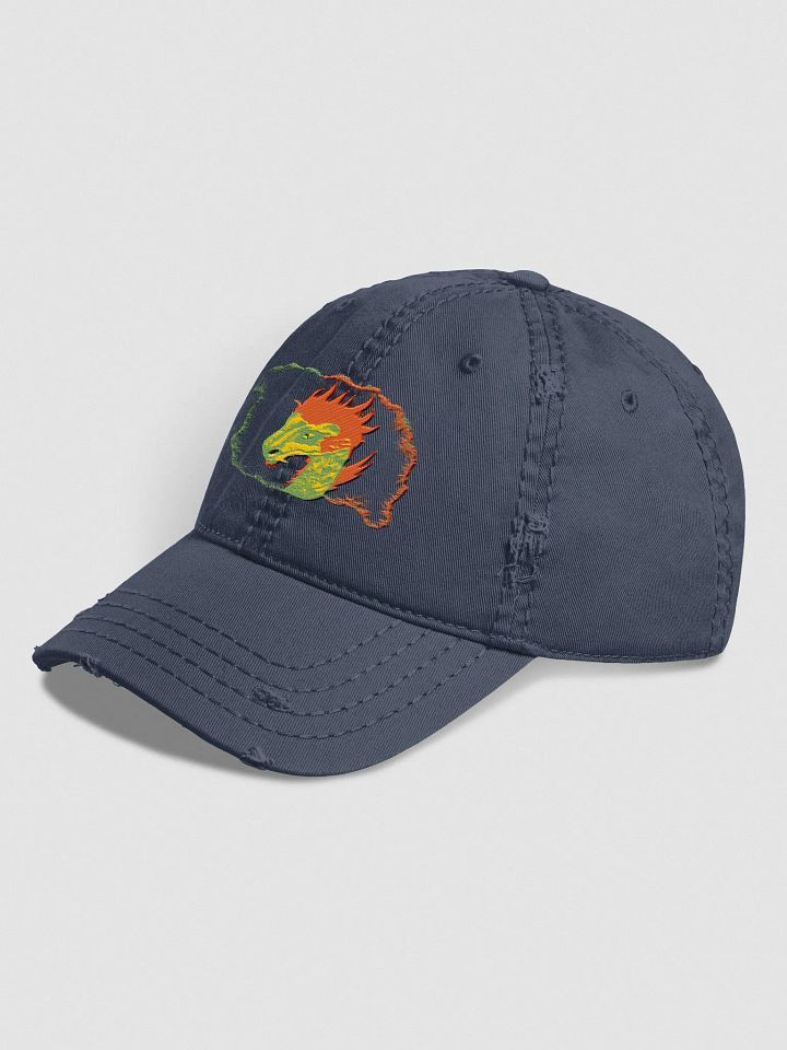 Dragon's Embrace Distressed Dad Hat product image (2)