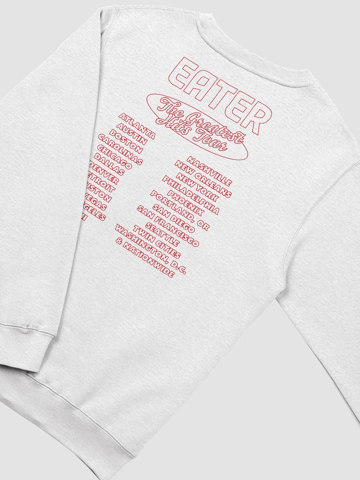 Eater Concert Crewneck (Red Ink) product image (1)
