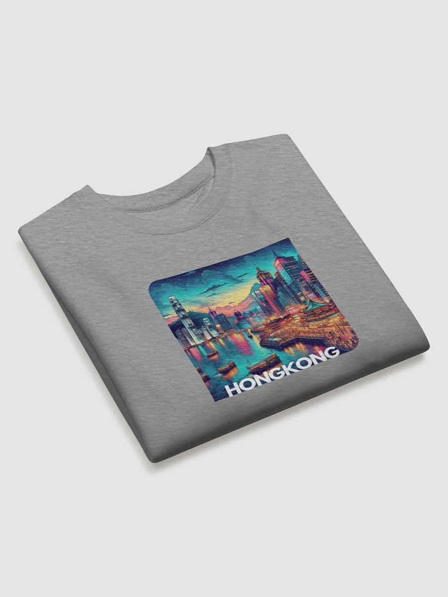 Cotton Heritage Premium Sweatshirt | AI Design Hongkong city product image (4)