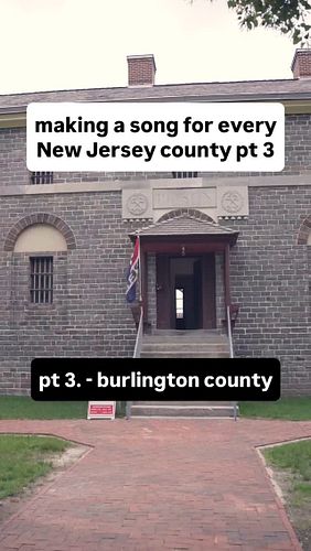 Making a song for EVERY New Jersey county part 3: Burlington County #gyattrock #yachtrock #softrock #newjersey #onlyinnewjers...