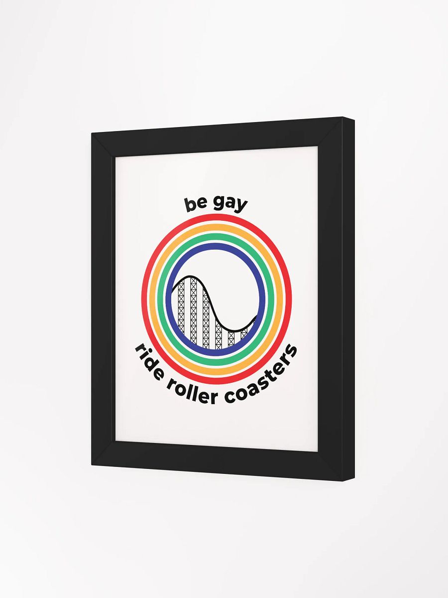 Be Gay Ride Roller Coasters - Print product image (16)