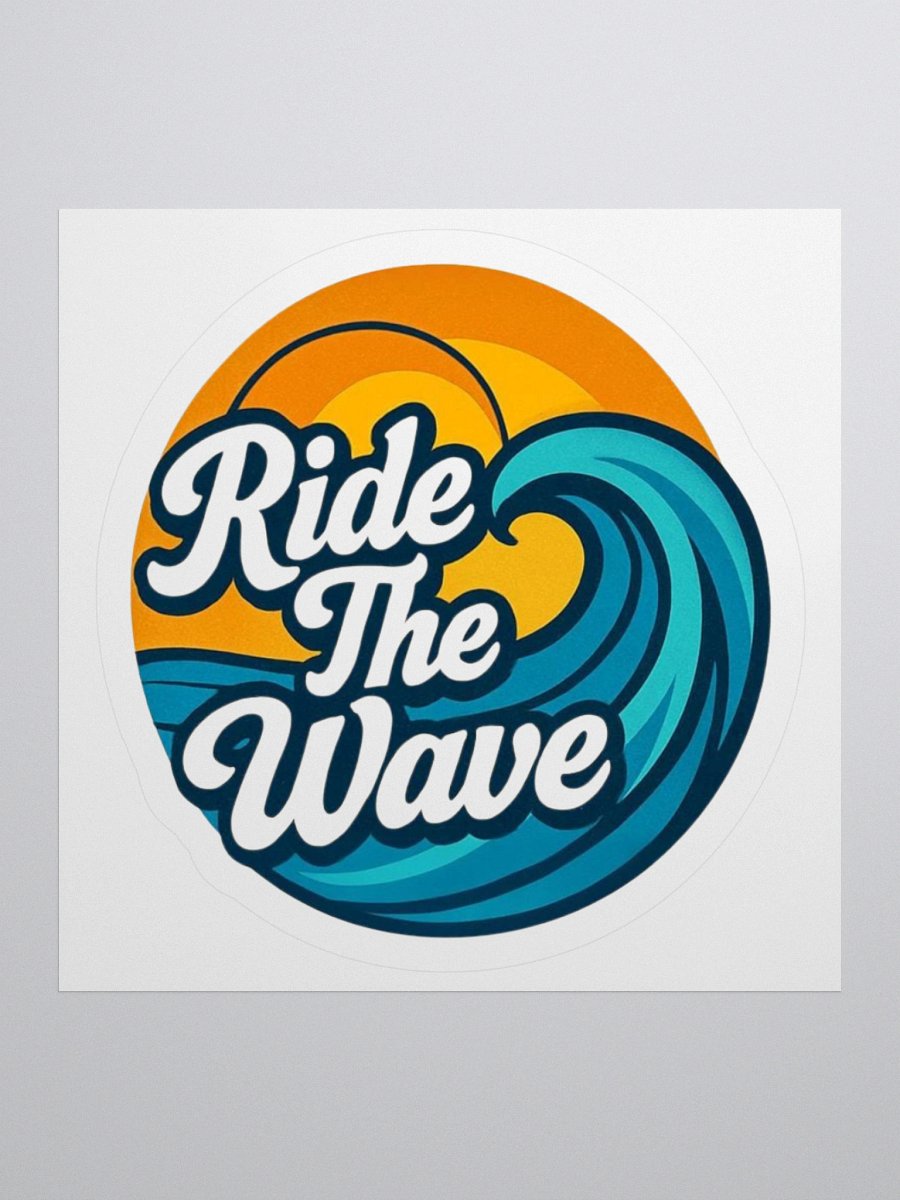 Ride The Wave Sticker product image (2)