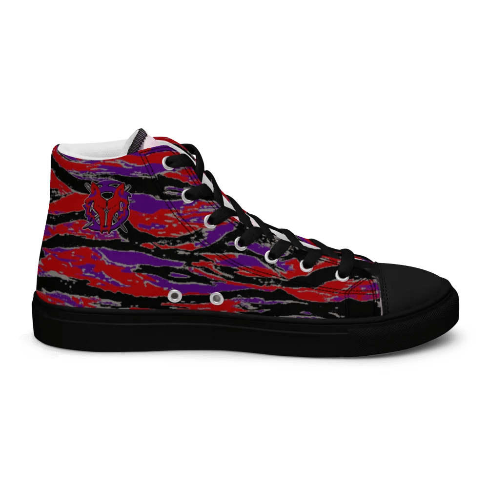 Women's Tiger Stripe Insomnia Squad Canvas Hi-Tops product image (8)
