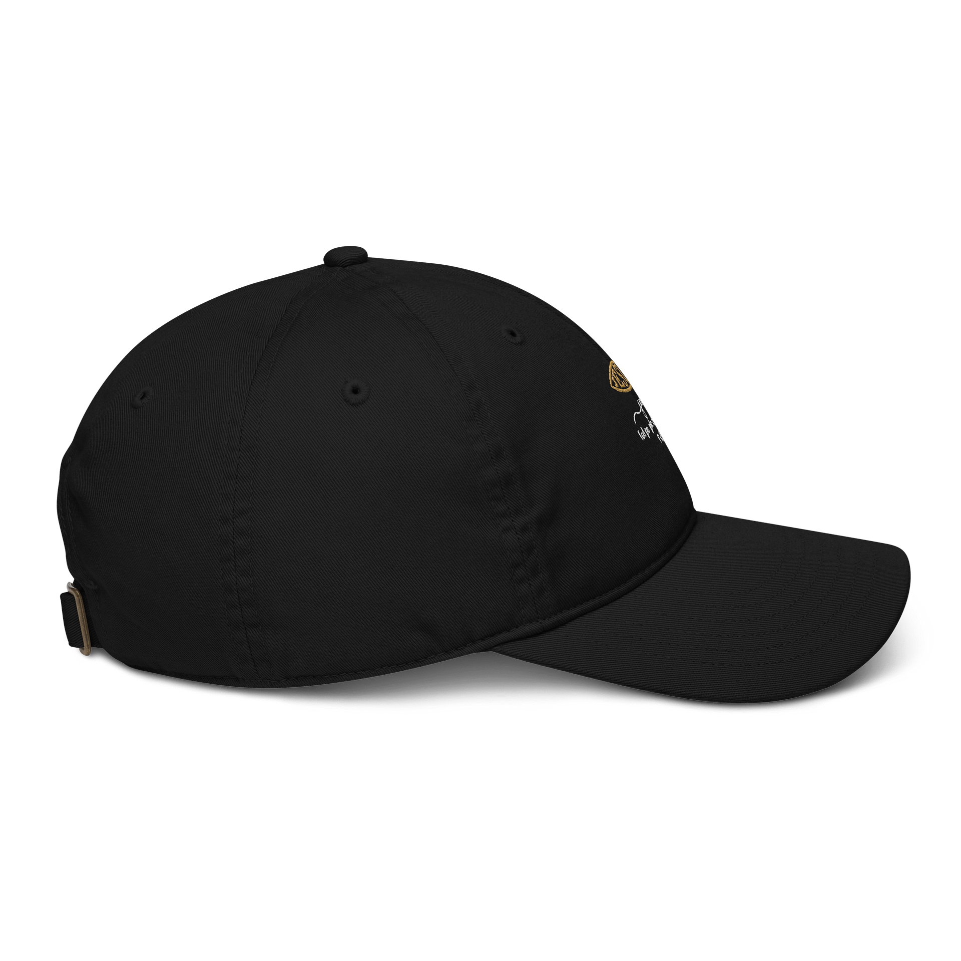 Divine Fish Symbol Organic Dad Hat product image (5)