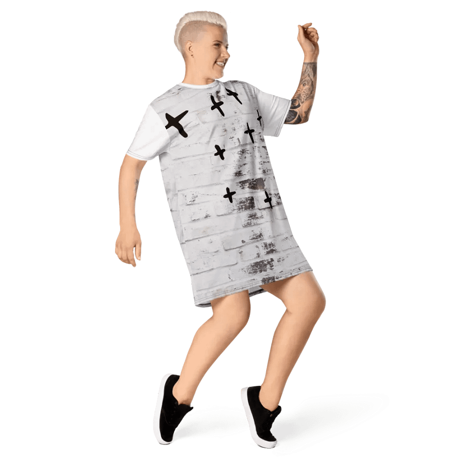I see jesus sitted on the thrown T-shirts dress product image (10)