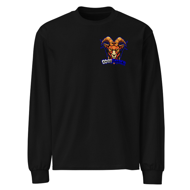 Intense Goat Sniper Graphic Long Sleeve Shirt Small Logo product image (1)