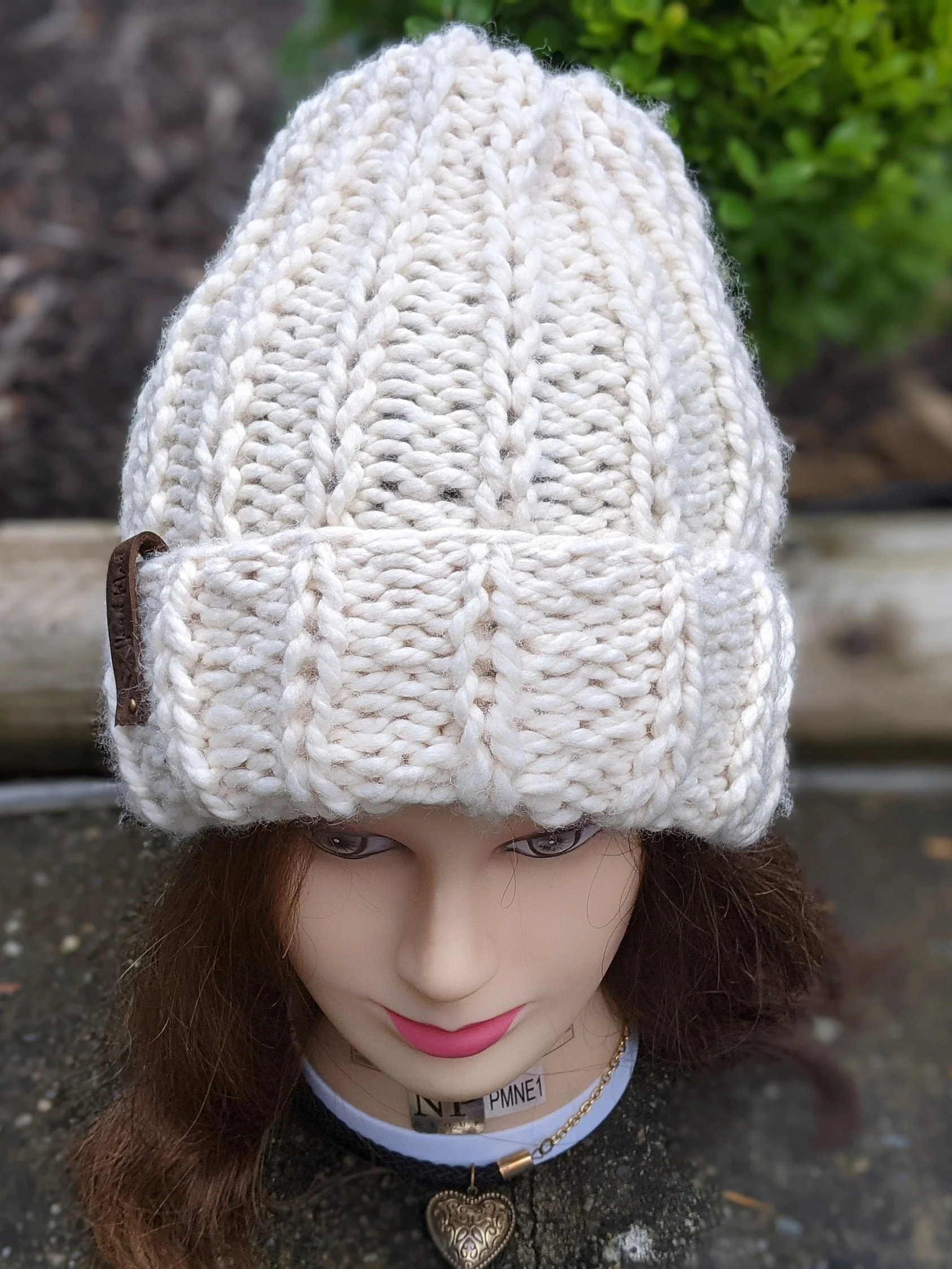 Royal Icing Bulky Hat Knitting Pattern product image (2)