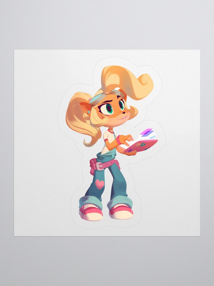 CoCo Bandicoot Kiss Cut Stickers product image (1)