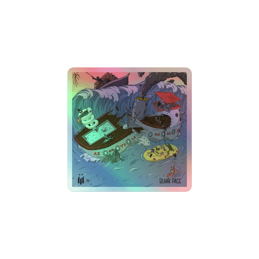 Blank Page Holographic Variant product image (1)