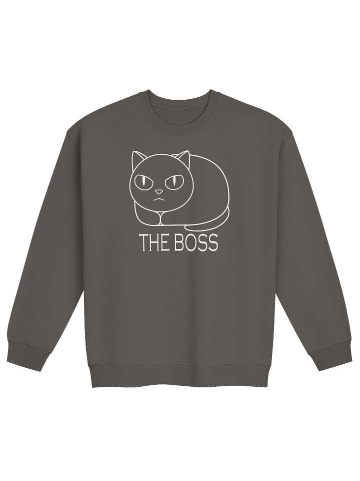The Boss - Unisex Adult Midweight Crewneck Sweatshirt product image (1)