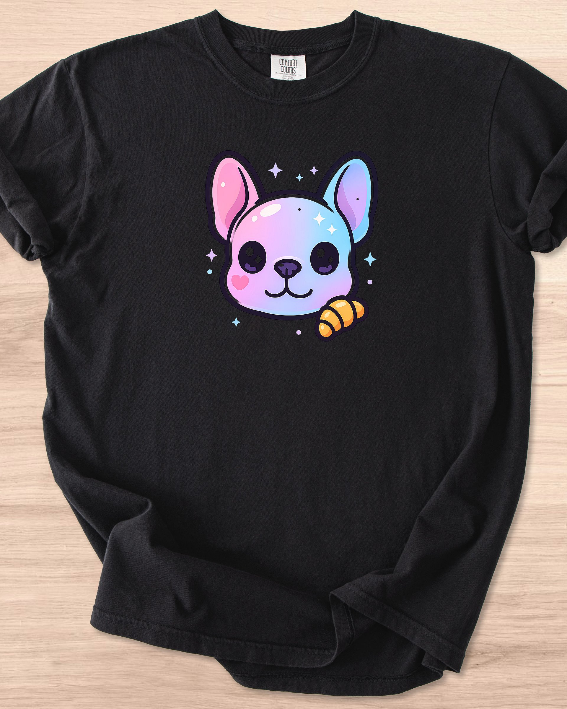 Pastel Bubble Frenchie Tee product image (29)