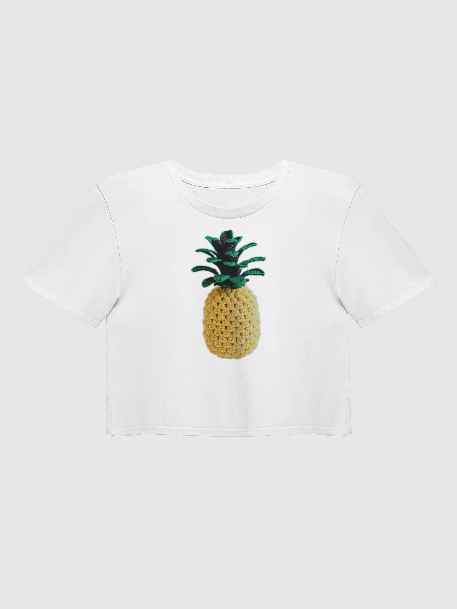 CozyAvocado Women's Premium Pineapple Crop Top #8 product image (1)