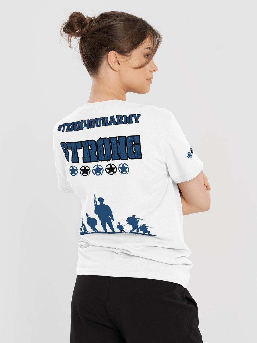 #TeNN4OURARMY T-Shirt - Blue & White product image (23)