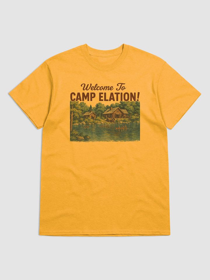 Welcome to Camp Elation Vintage T-Shirt product image (1)