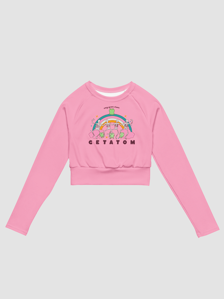 Frog Dance Crop Bubblegum product image (1)