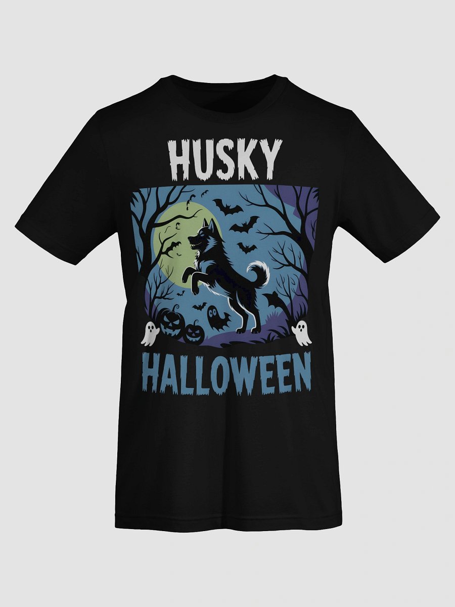 Husky Halloween Forest T-Shirt product image (7)