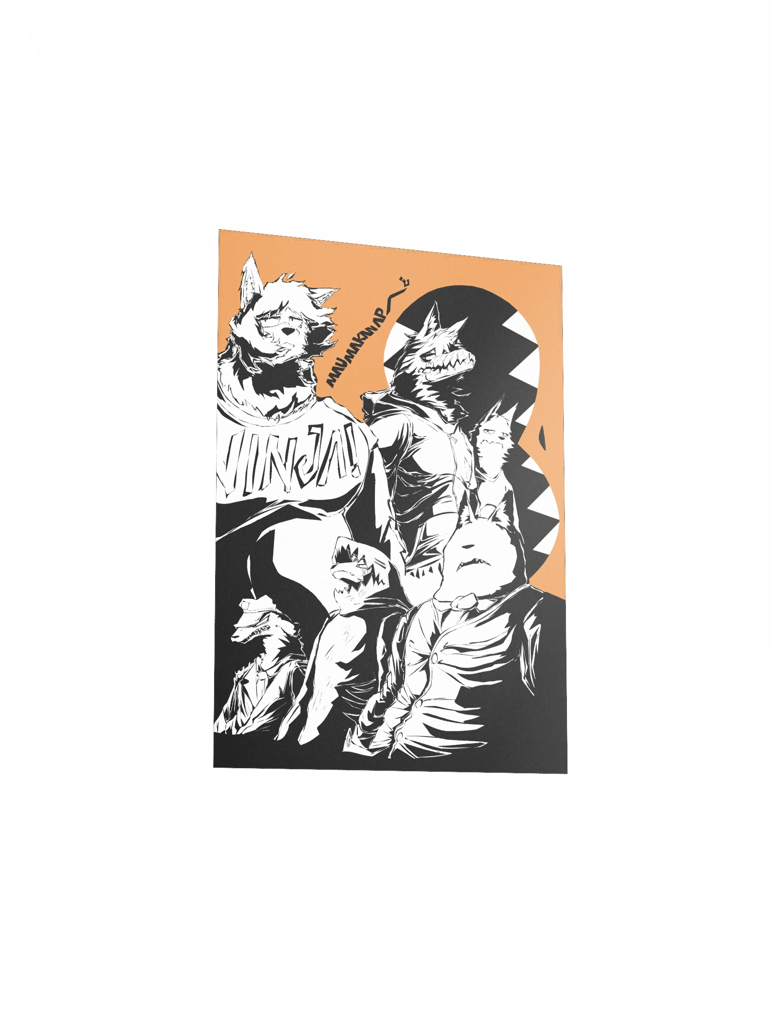 POSTERS | MMA FAN-ART #1 (B&W EDITION) Paper product image (5)