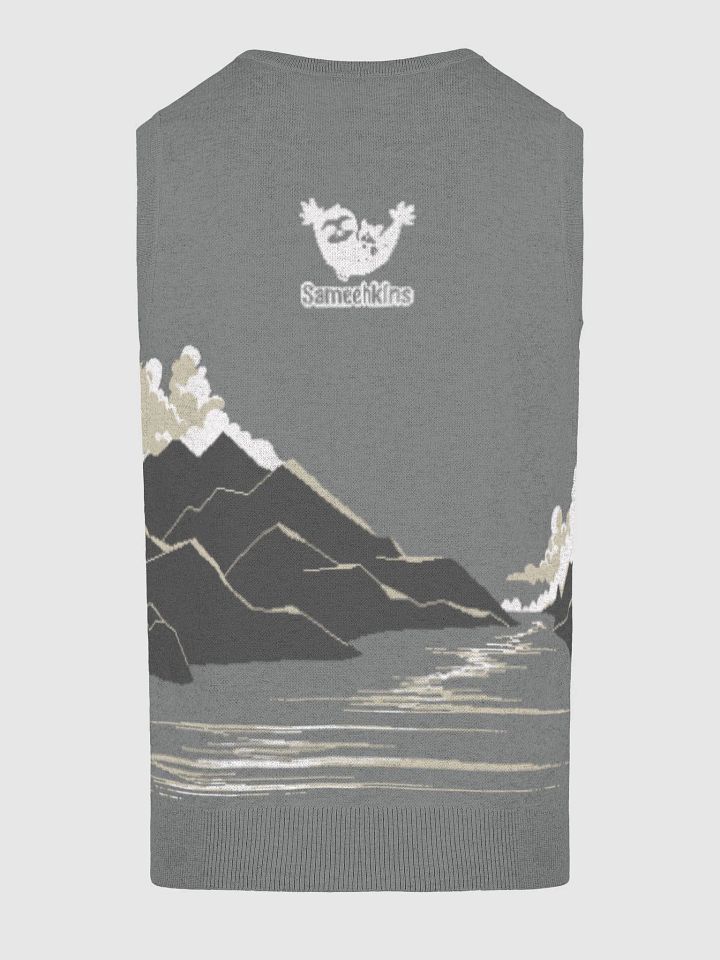 Mountain Majesty Knitted V-Neck Vest product image (6)