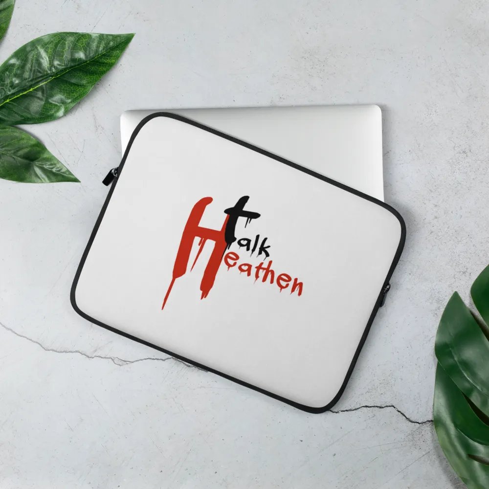 Talk Heathen Laptop Sleeve product image (3)