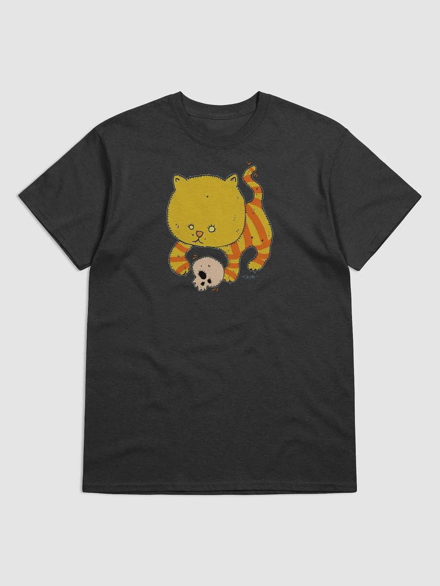 Whimsical Feline Human Skull T-Shirt product image (7)