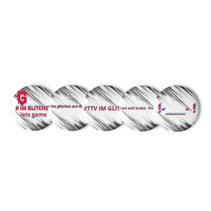 glitch bouton set product image (1)