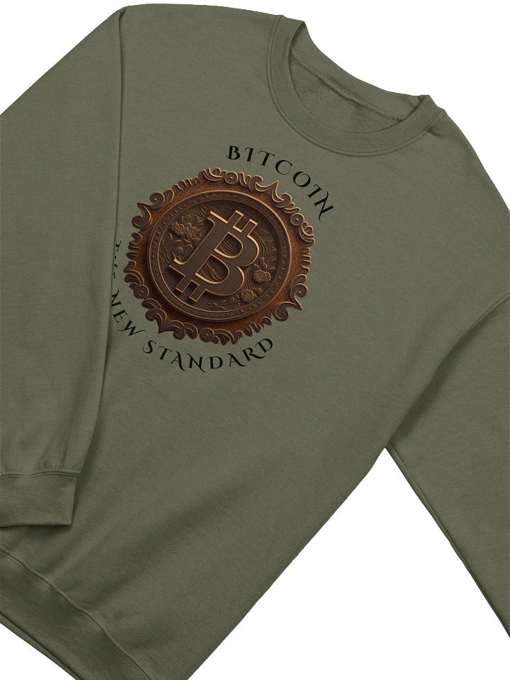 Bitcoin Ornamental Coin Sweatshirt product image (26)